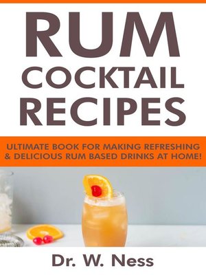 cover image of Rum Cocktail Recipes